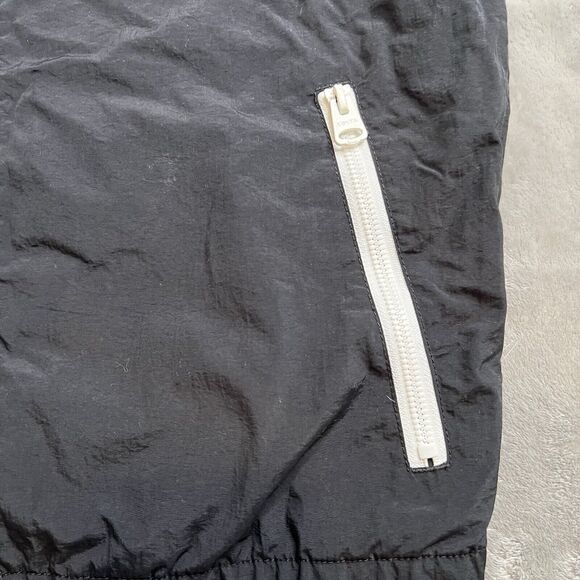 Levi's Strauss & Co Jacket Mens Small Black White Windbreaker Spellout LM9MN221 - Picture 12 of 12